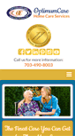 Mobile Screenshot of optimumcarehomecare.com